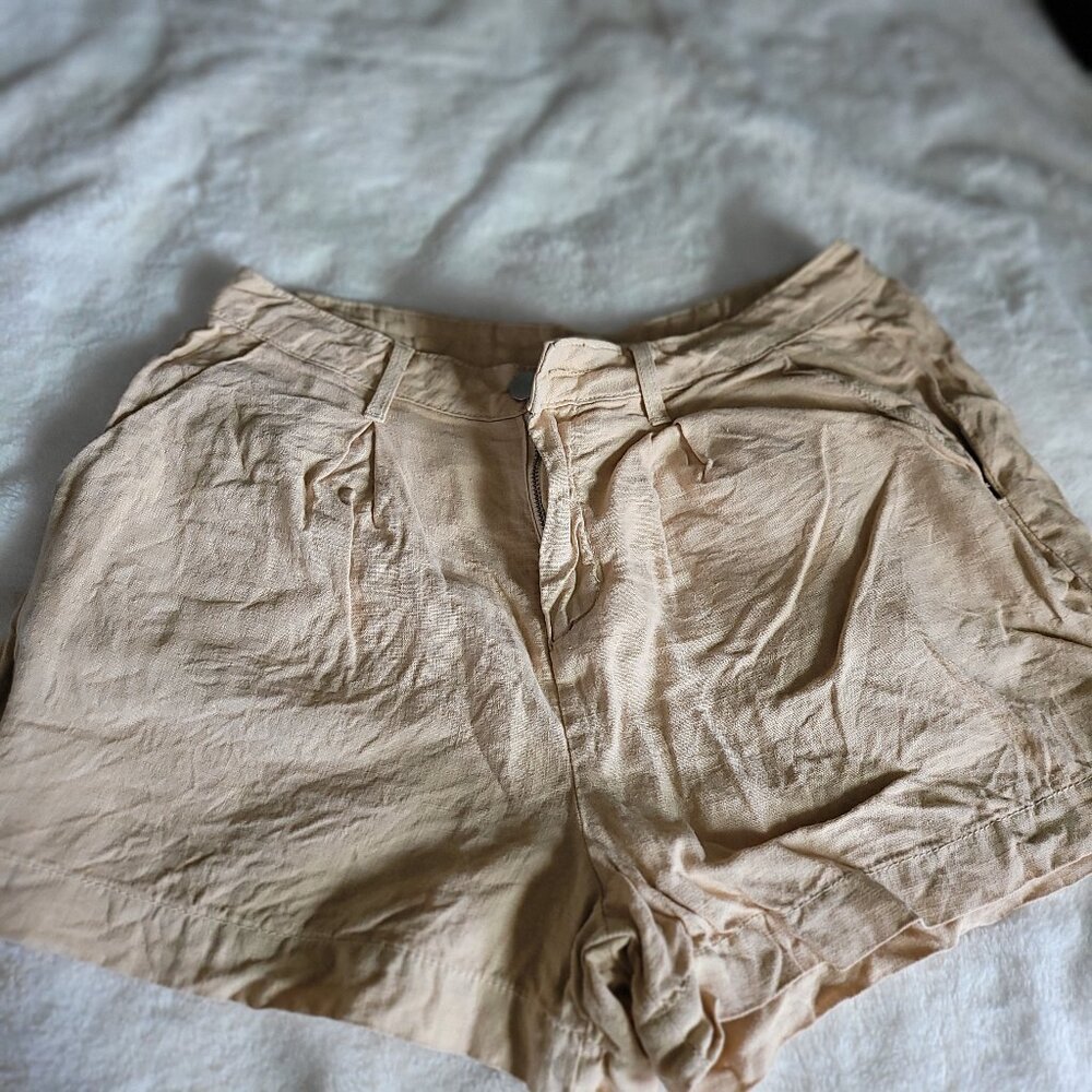 L'Agence Linen Shorts - Size 27